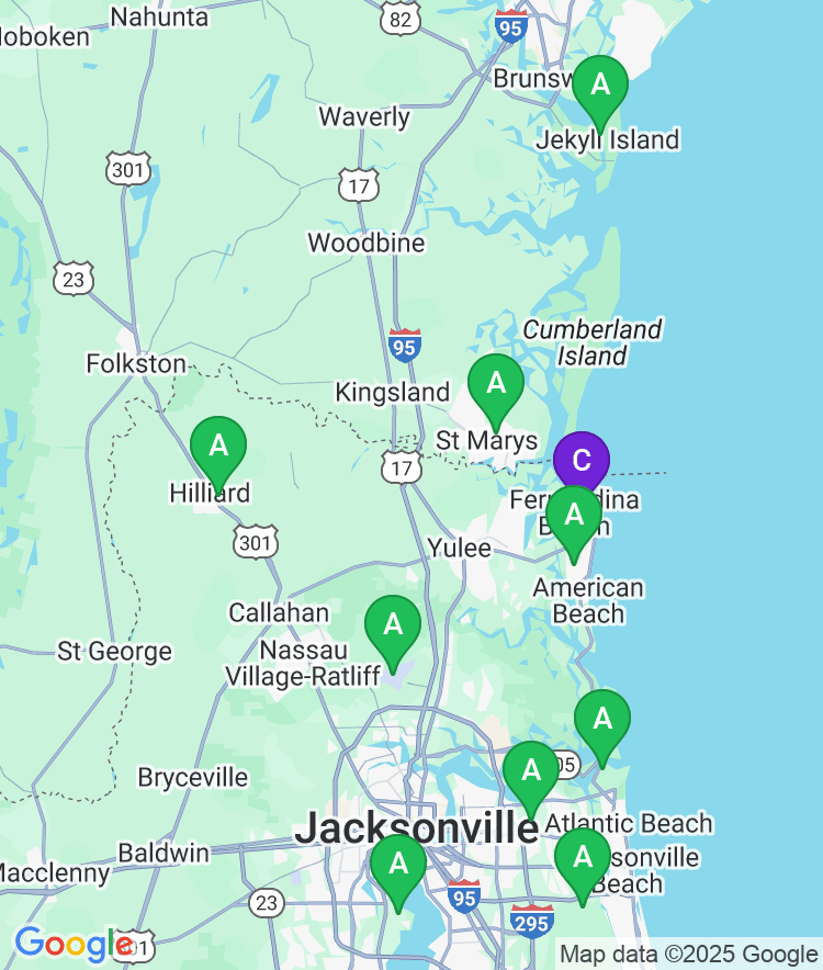 Fernandina Beach Available Airport Options